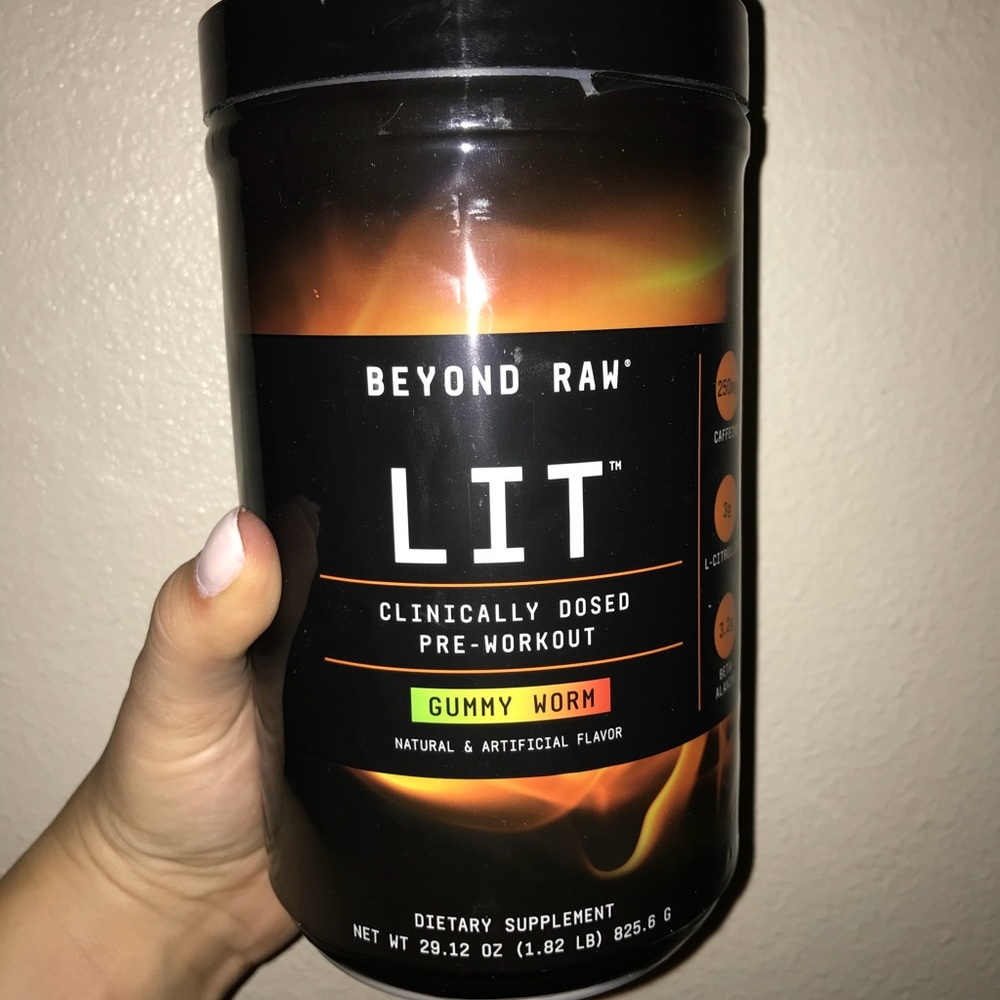 Beyond raw LIT gummy worm